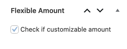 Donation Custom Amount
